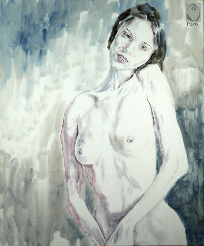 oil on canvas - olio su tela di Piro